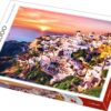 Explore the best puzzle in our collection SunSet Over Santorini Trefl (5900511104356)