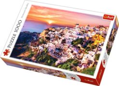 Explore the best puzzle in our collection SunSet Over Santorini  Trefl (5900511104356)