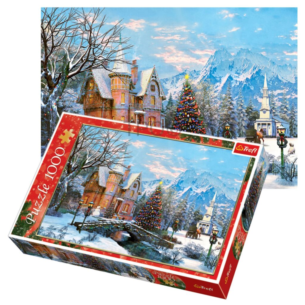 Explore the best puzzle in our collection Winter landscape MGL Trefl (5900511104394)