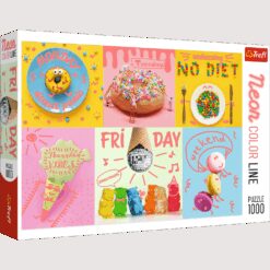Explore the best puzzle in our collection Neon Color Line – Sweet week T (5900511105803)