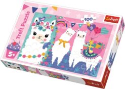 Explore the best puzzle in our collection Happy llamas Trefl Puzzle 100 (5900511163636)