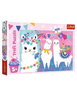 Explore the best puzzle in our collection Happy llamas Trefl Puzzle 100 (5900511163636)