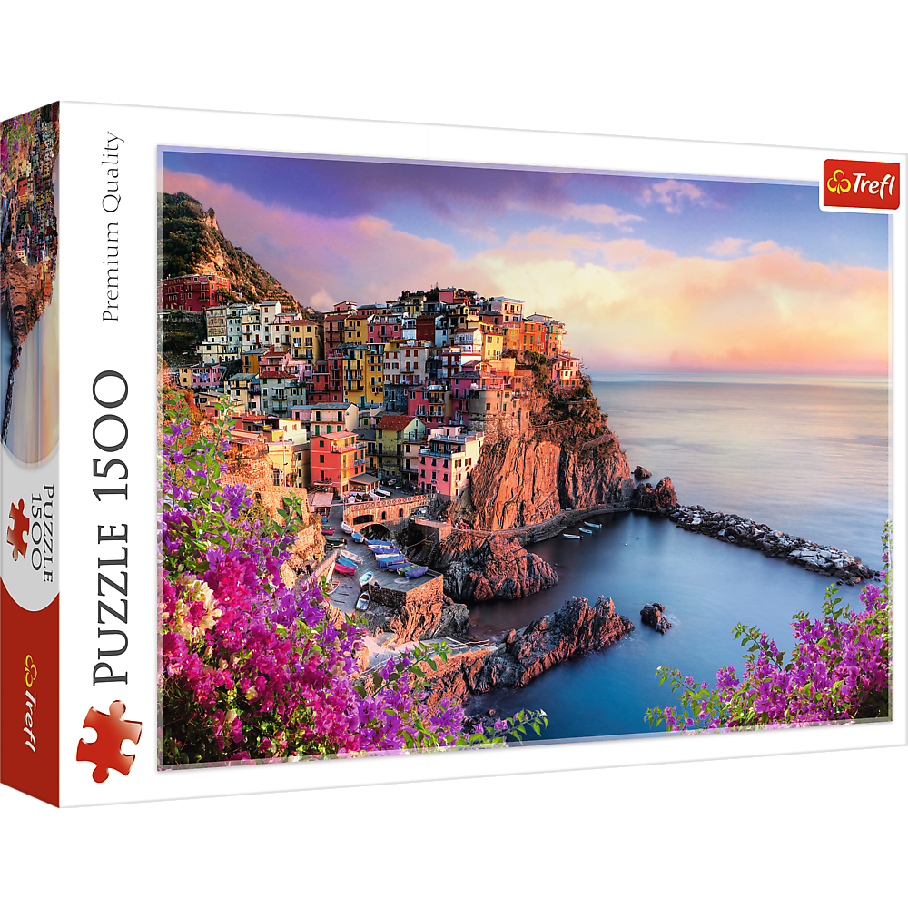 Explore the best puzzle in our collection View of Manarola Trefl Puzzle (5900511261370)