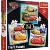 Explore the best puzzle in our collection Trefl 106-Piece Three Shapes Disney Cars 3 Jigsaw Puzzles Playset 100cm (5900511348484)