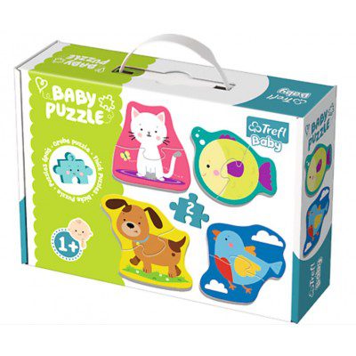 Explore the best puzzle in our collection 4 Baby Puzzles Pets Trefl Puzz (5900511360745)