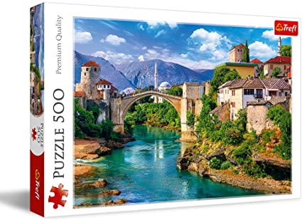 Explore the best puzzle in our collection Old Bridge in Mostar Bosnia (5900511373332)