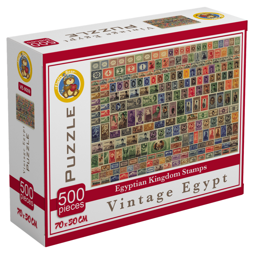 Explore the best puzzle in our collection Egyptian Kingdom Stamps – Vintage Egypt (6223006021150)
