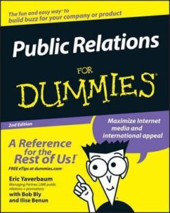 Explore the best English Book Public Relations for Dummies (9780471772729)