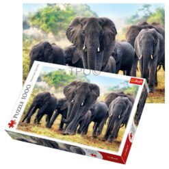 Explore the best puzzle in our collection Trefl African Elephants Puzzle (5900511104424)