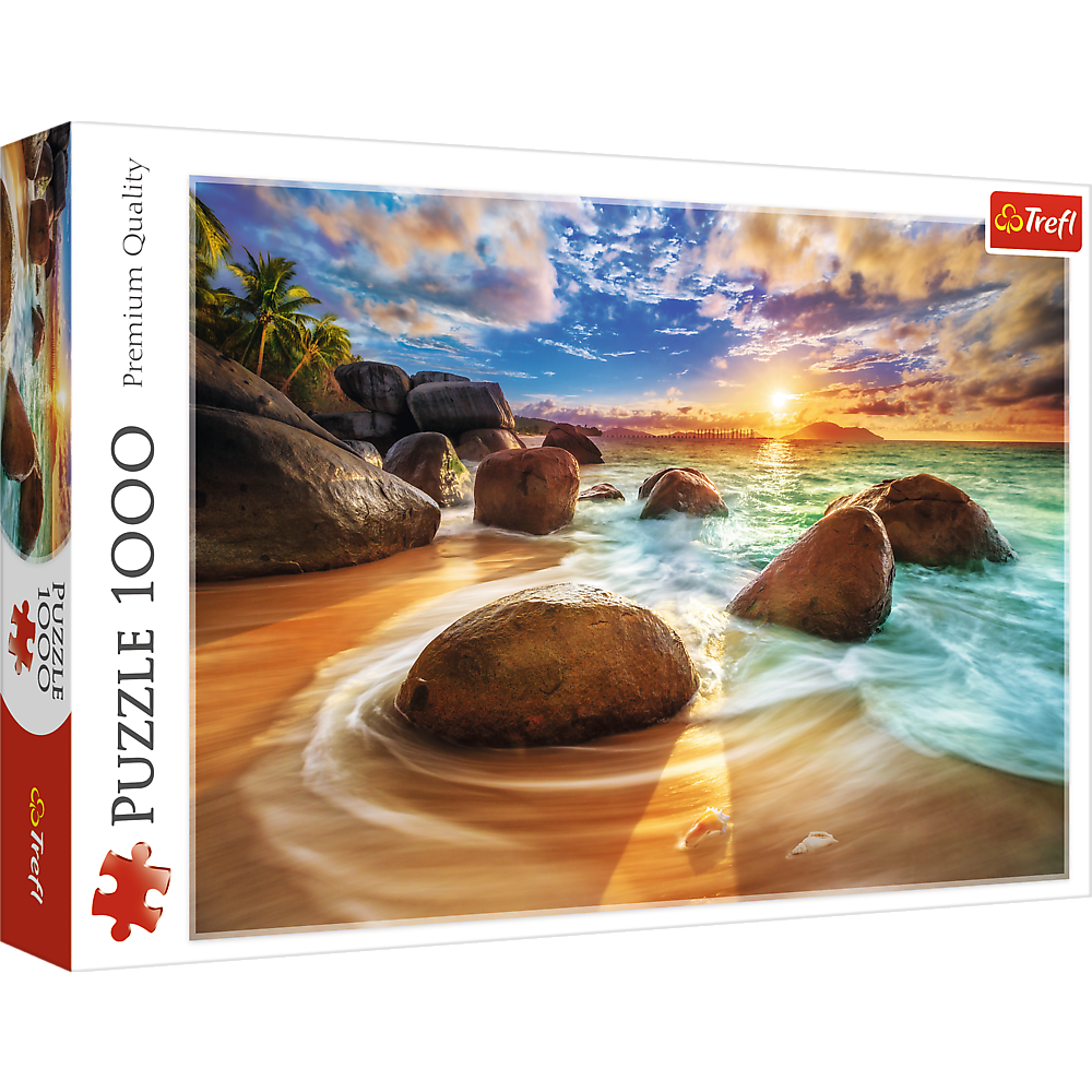 Explore the best puzzle in our collection Trefl Samudra Beach In India Puzzle For Unisex- 1000 Pieces (5900511104615)