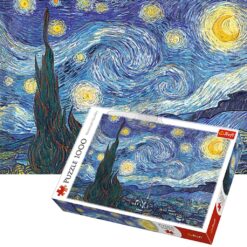 Explore the best puzzle in our collection Trefl The Starry Night Puzzle For Unisex- 1000 Pieces (5900511105605)