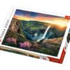 Explore the best puzzle in our collection Trefl Haifoss Cascata Islanda Puzzle For Unisex- 2000 Pieces (5900511270914)