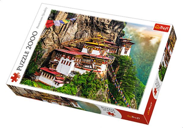 Explore the best puzzle in our collection Trefl TR27092 Puzzles 2000, Tiger’s Nest Bhutan (5900511270921)