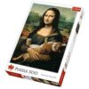 Explore the best puzzle in our collection Trefl Mona Lisa And Purring Kitty Puzzle For Unisex- 500 Pieces (5900511372946)