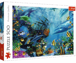 Explore the best puzzle in our collection Trefl 500 pieces Hidden Treasure (5900511373851)