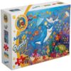 Explore the best puzzle in our collection Fluffy Bear Aquarium Shape Puzzle CR-3003 – Multi Color (6223006020962)
