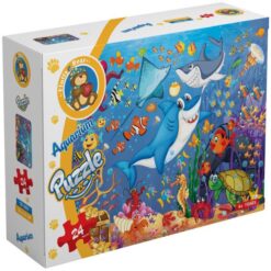 Explore the best puzzle in our collection Fluffy Bear Aquarium Shape Puzzle CR-3003 – Multi Color (6223006020962)