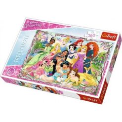 Explore the best puzzle in our collection Trefl Disney 260 Piece Jigsaw Puzzle For Kids Princess Meeting (5900511132427)