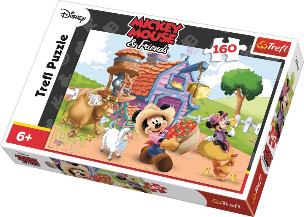 Explore the best puzzle in our collection Trefl Disney Mickey Mouse The Farmer Puzzle – 160 Pieces (5900511153378)