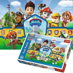 Explore the best puzzle in our collection Trefl  Paw Patrol Shaped Puzzle – 100 Pieces (5900511163513)