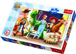 Explore the best puzzle in our collection Trefl Toy Story 4 Puzzle for Kids – 100 Pieces (5900511163568)