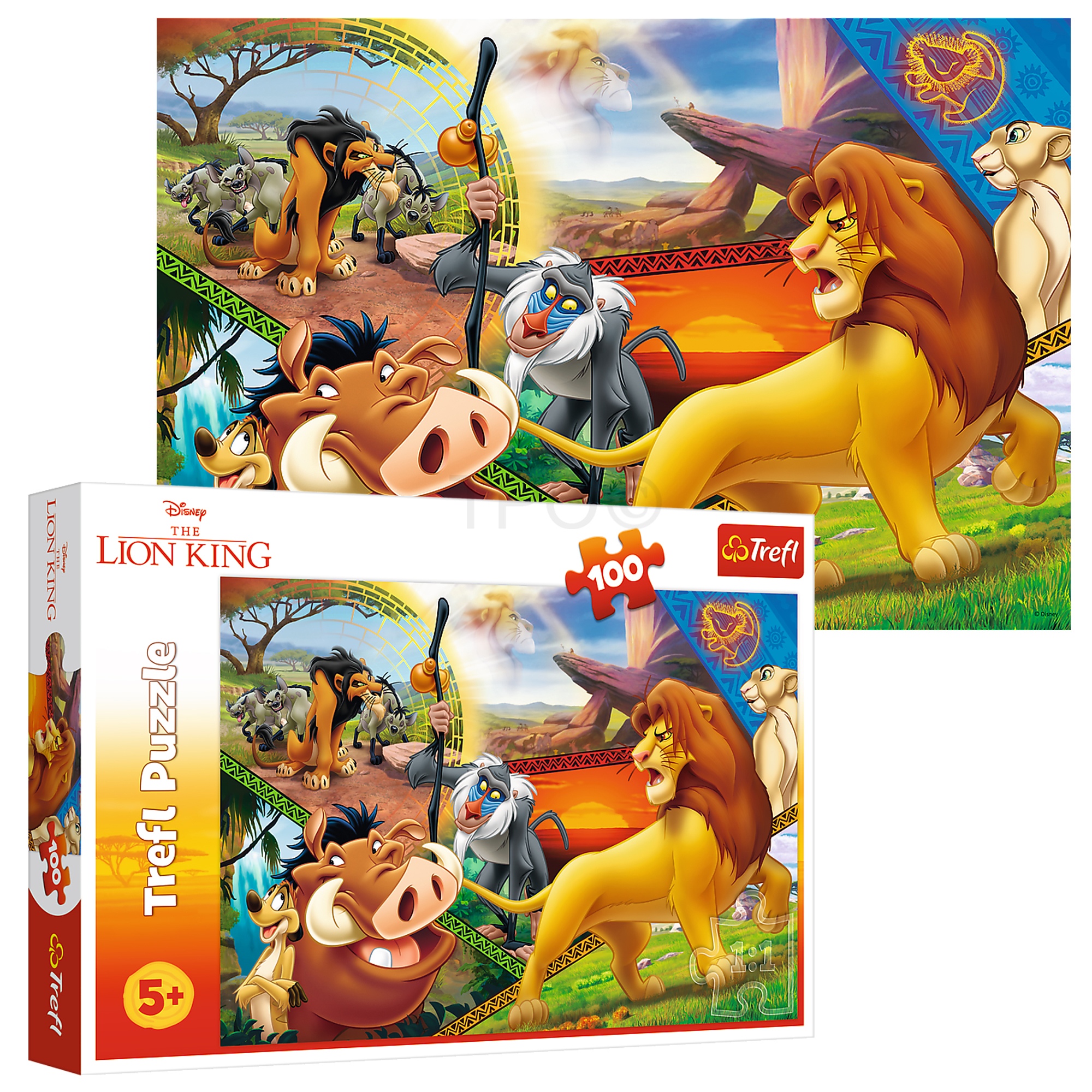 Puzzle the lion king/the lion king 