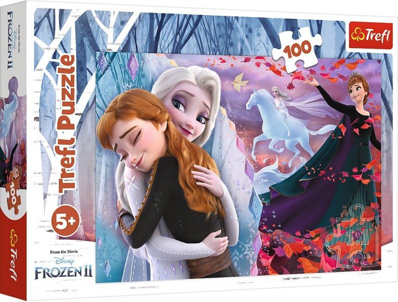 Explore the best puzzle in our collection Trefl 100 pieces Forever to gether Frozen 2 (5900511163995)