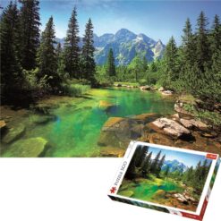 Explore the best puzzle in our collection Trefl  Tetra Mountains Shaped Puzzle – 500 Pieces (5900511371178)