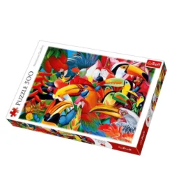 Explore the best puzzle in our collection Trefl WPU colorful birds Puzzles (5900511373288)