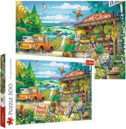 Explore the best puzzle in our collection Trefl Morning In The Countryside Puzzles – 500 Pieces (5900511373523)