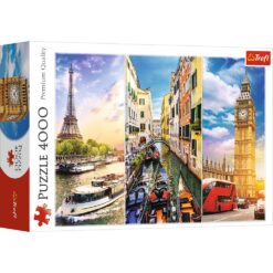 Explore the best puzzle in our collection Trip Around Europe Puzzle 4000Pcs (5900511450095)