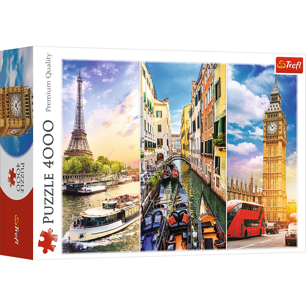 Explore the best puzzle in our collection Trip Around Europe Puzzle 4000Pcs (5900511450095)