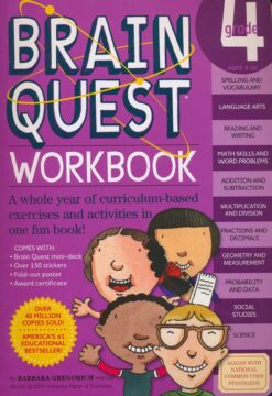 Best Book in Kalimat BookStore (Brain Quest Workbook: Grade 4) '9780761150183'