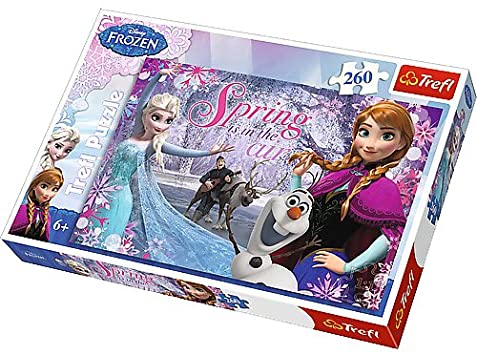 Explore the best puzzle in our collection Trefl 13195 Frozen Shaped Puzzle – 260 Pieces (5900511131956)