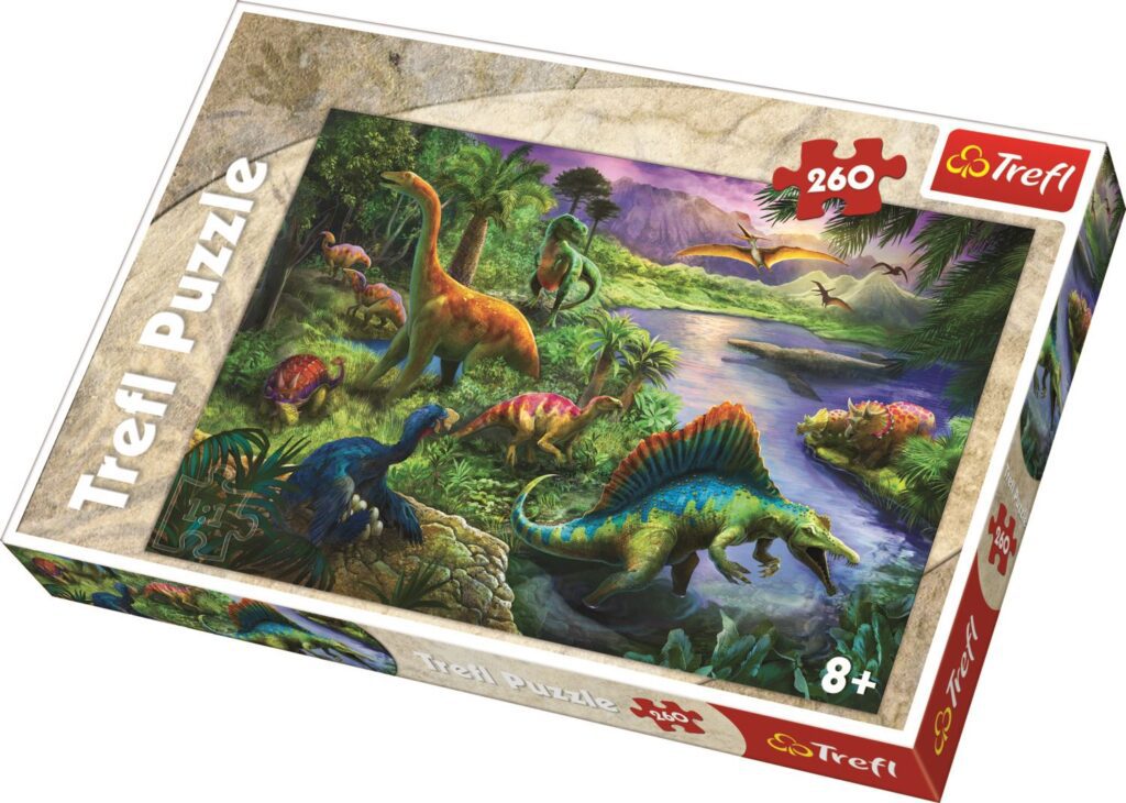 Explore the best puzzle in our collection Dinosaurs Trefl Puzzle 260 (5900511132144)