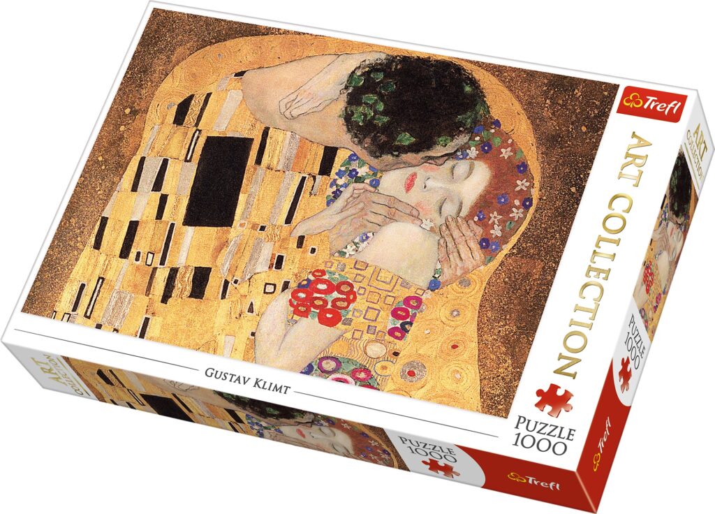 Explore the best puzzle in our collection Trefl 1000 Piece Jigsaw Puzzle, The Kiss (5900511105599)