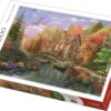 Explore the best puzzle in our collection Trefl 1500 Piece Adult Lake Cottage Scenery Grass Trees Large Jigsaw Puzzle NEW (5900511261363)
