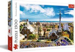Explore the best puzzle in our collection Park Güell, Barcelona 1500 piece jigsaw puzzle (5900511261479)