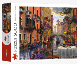Explore the best puzzle in our collection Trefl 6000 Piece Adult Large Romantic Venice Supper Meal Floor Jigsaw Puzzle NEW (5900511650037)