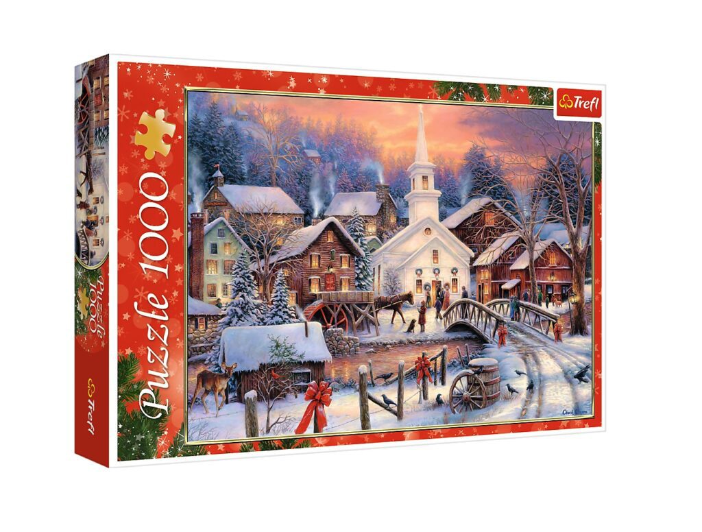 Explore the best puzzle in our collection White Christmas 1000 piece jigsaw puzzle (5900511106022)
