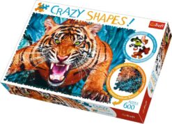 Explore the best puzzle in our collection Puzzles – 600 Crazy Shapes – Facing A Tiger (5900511111101)