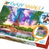 Explore the best puzzle in our collection Trefl 600-Piece Crazy Shapes Sky Over Paris Puzzle Set 11115 68 X 48centimeter (5900511111156)