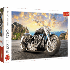 Explore the best puzzle in our collection TreflBlack Motorcycle Puzzle 500 pieces (5900511373844)