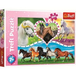 Explore the best puzzle in our collection TreflHorses –  Puzzle 200 pieces (5900511132489)