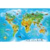 Explore the best puzzle in our collection World Map 104 Piece Jigsaw Puzzle (5900511155709)