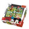 Explore the best puzzle in our collection Trefl 4IN1 Mickey Mouse Playing in the park Puzzle – 207 Pcs (5900511342611)