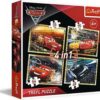 Explore the best puzzle in our collection Trefl 207-Piece 4-In-1 Disney Pixar Cars 3 Jigsaw Puzzle (5900511342765)