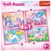 Explore the best puzzle in our collection Trefl 4in1 Magical World Unicorns Jigsaw Puzzle (5900511343212)
