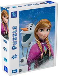Explore the best puzzle in our collection CUTE CAT 108-Piece Frozen Classic Puzzle for Kids Mcm (6223006020764)