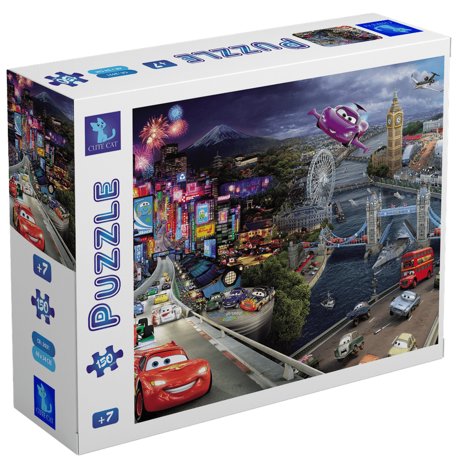 Explore the best puzzle in our collection Cars – 150 PCS (6223006020870)